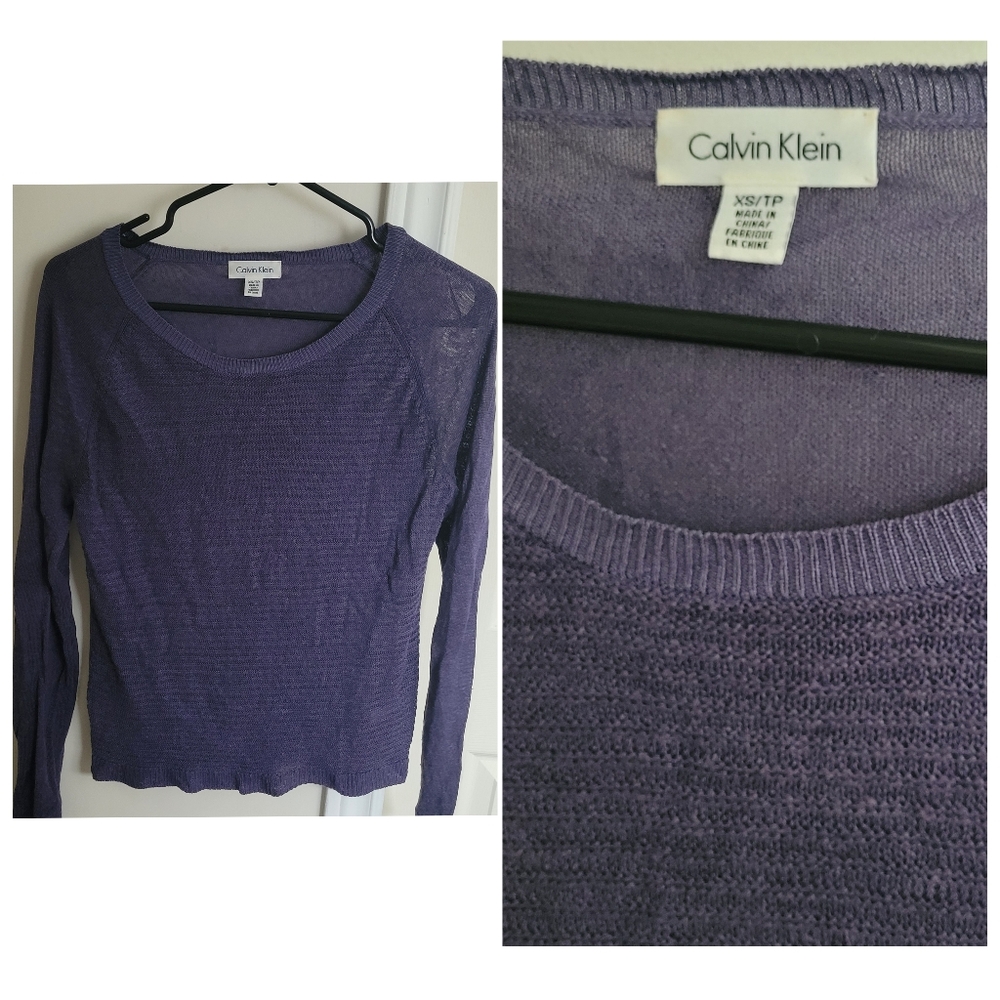 Calvin Klein Lightweight Knit Top